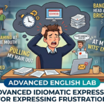 10 Advanced Idiomatic Expressions for Expressing Frustration in English