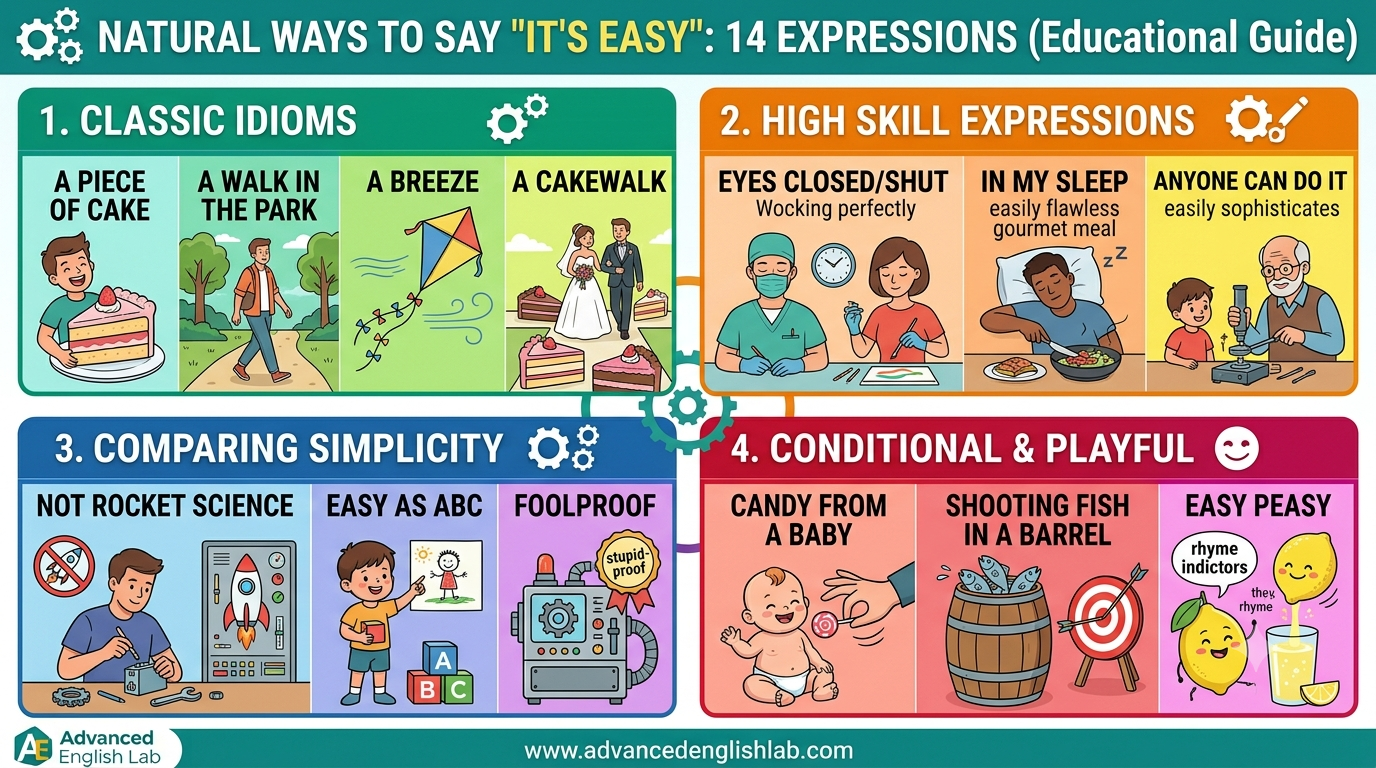 14 Natural Ways to Say It's Easy in English