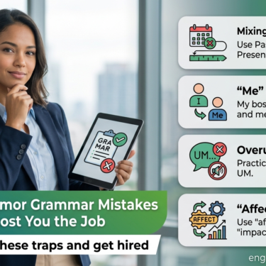 5 Common Grammar Mistakes That Cost You the Job