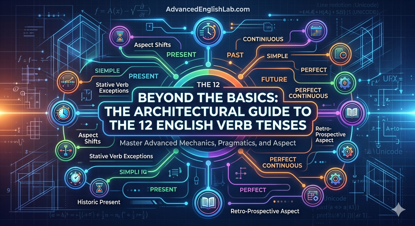 Beyond the Basics The Architectural Guide to the 12 English Verb Tenses
