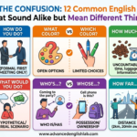 Clearing the Confusion 12 Common English Questions That Sound Alike But Mean Different Things