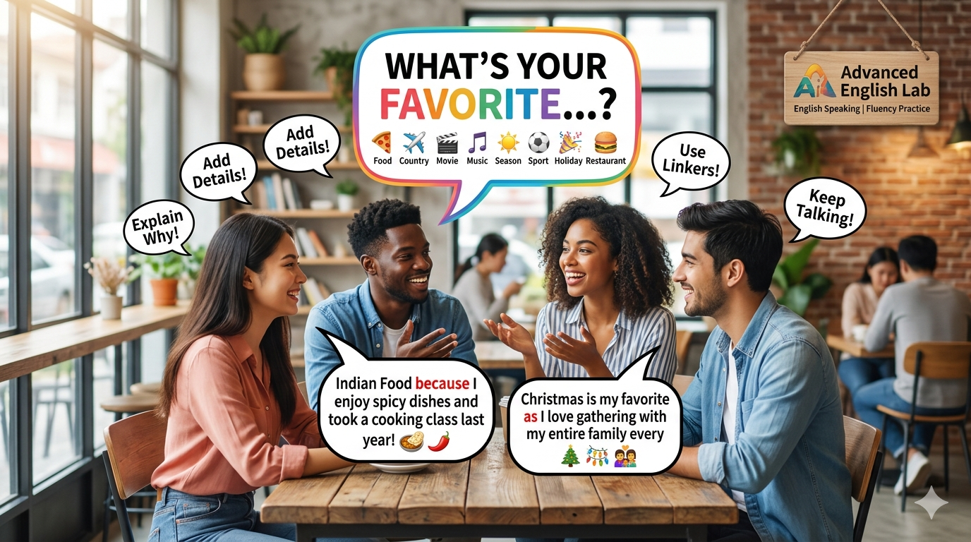 Elevate Your English How to Perfect What's Your Favorite... Conversations
