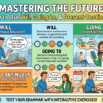 Future forms 'will', 'be going to' and present continuous