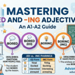 How to Master -ED and -ING Adjectives in English
