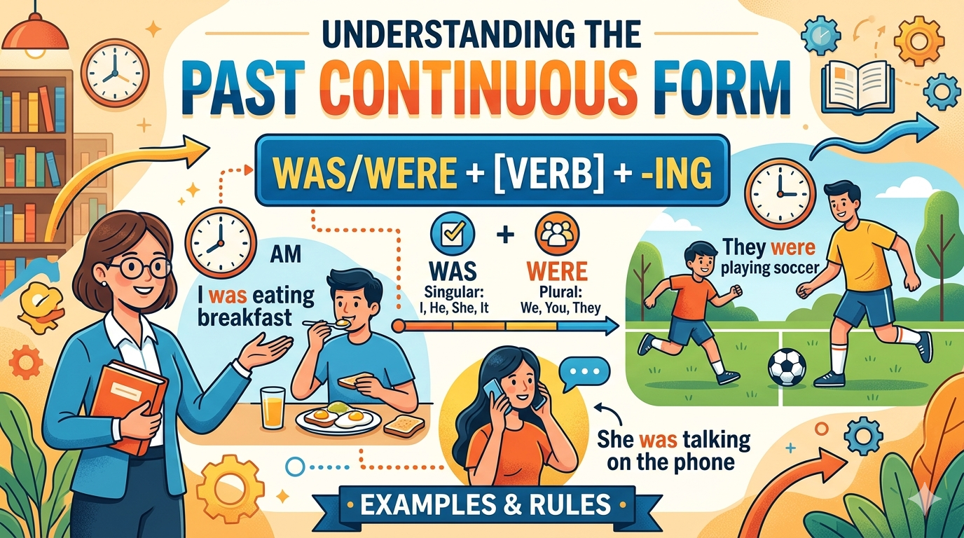 Past Continuous Form