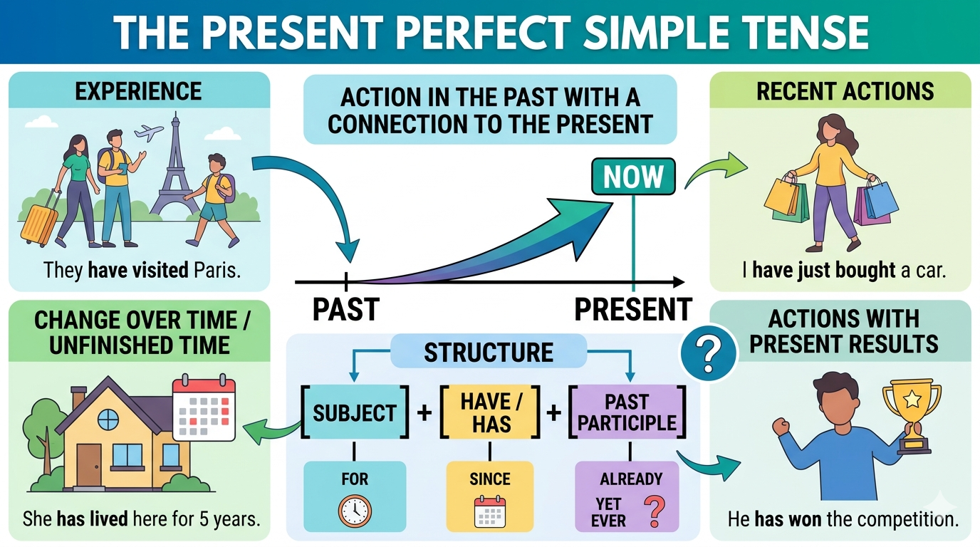 The Present Perfect Simple Tense