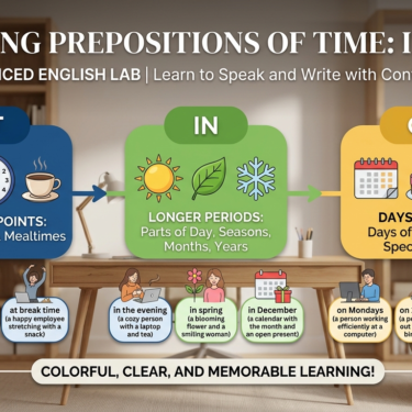 Mastering Prepositions of Time: How to Use At, In, and On Correctly