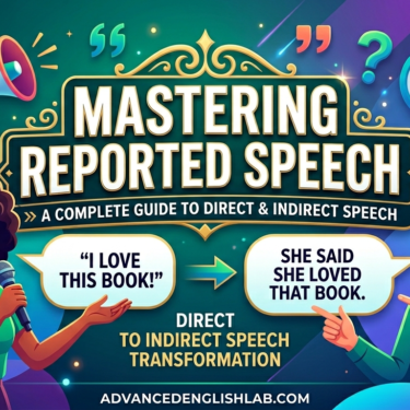 Reported speech: statements