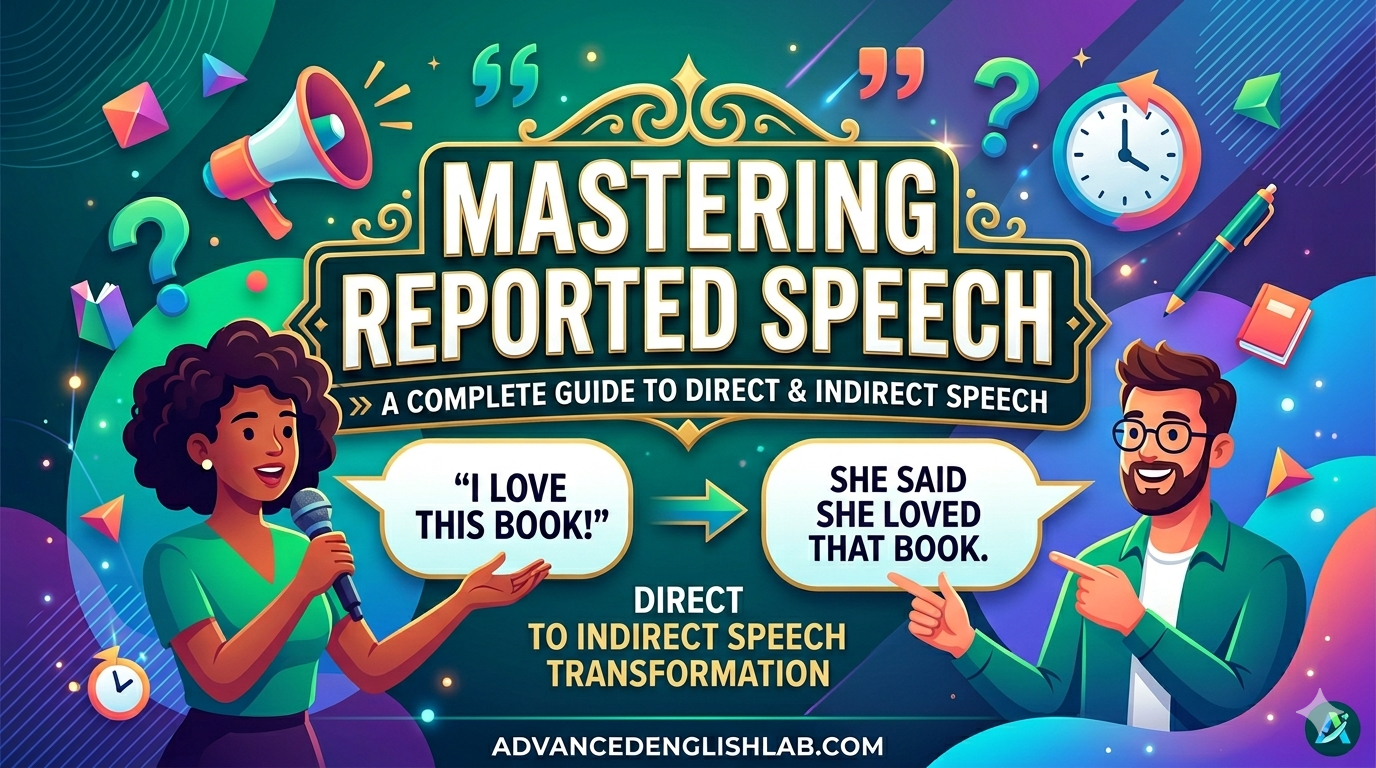 Reported speech: statements