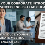 How to Introduce Yourself in a Corporate Meeting Advanced English Guide