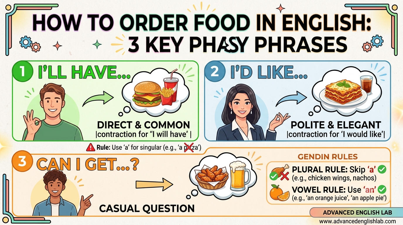 How to Order Food in English The Ultimate Guide for Dining Out