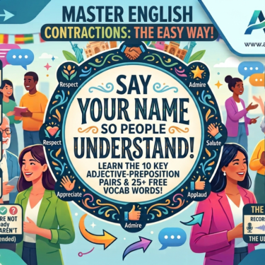 How to Say English Contractions – The EASY Way!