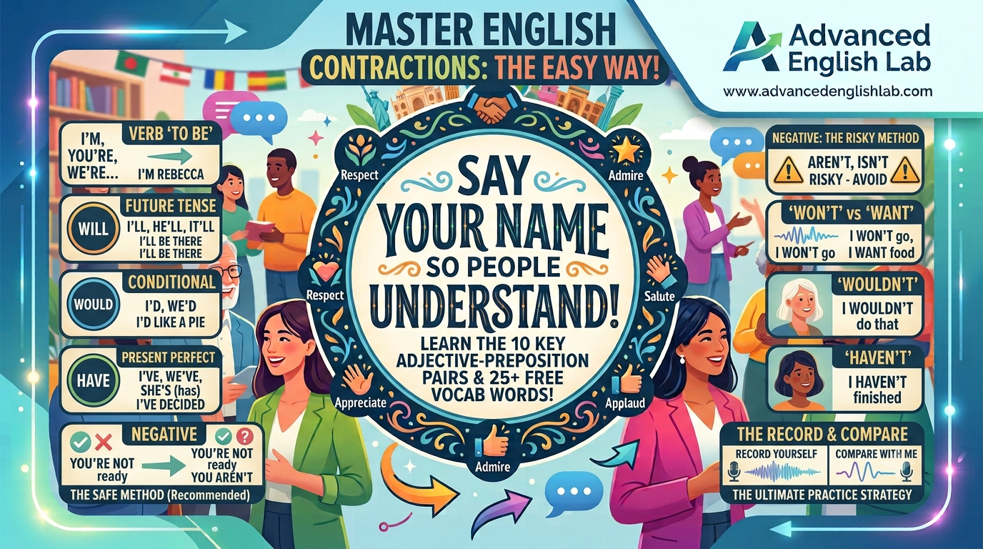 How to Say English Contractions – The EASY Way!