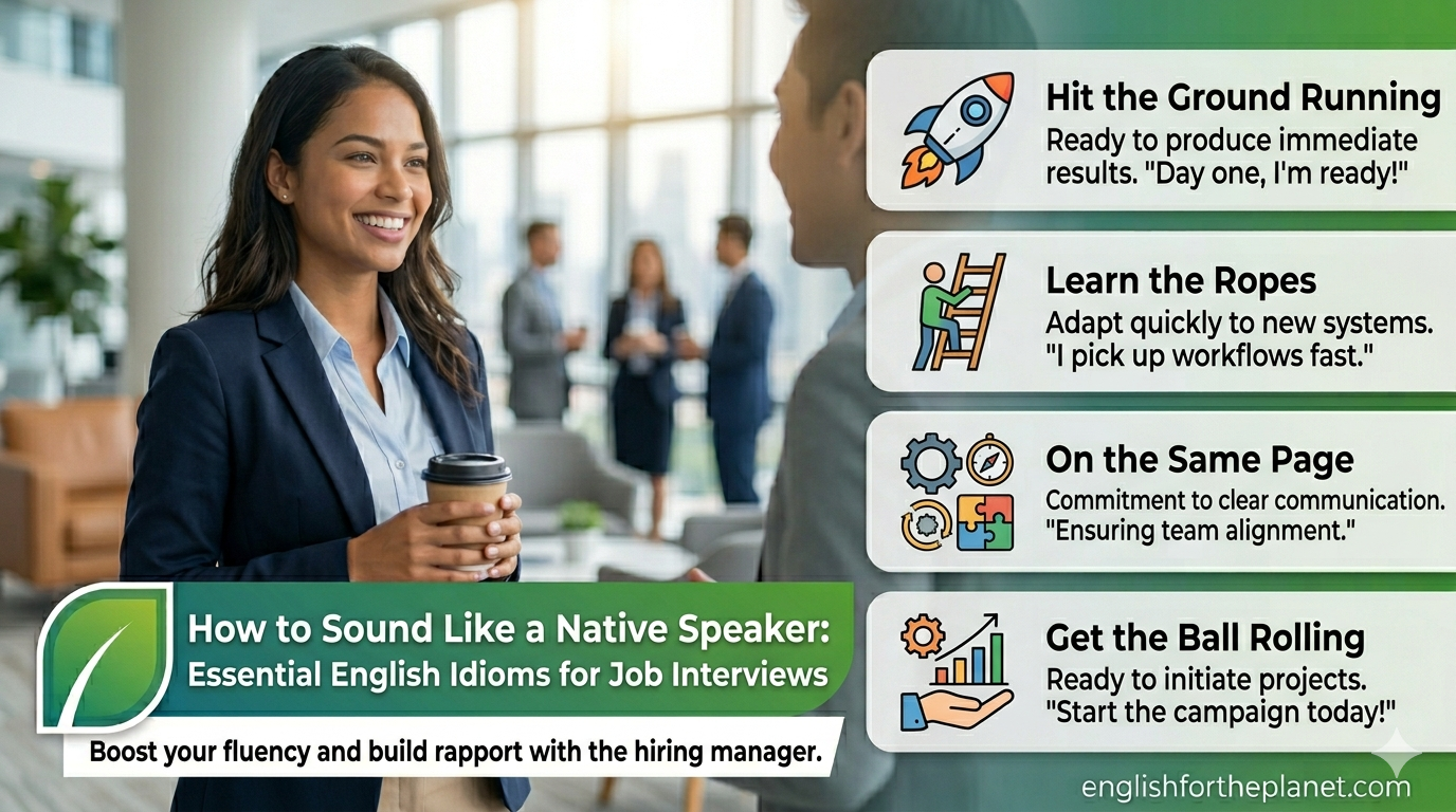 How to Sound Like a Native Speaker Essential English Idioms for Job Interviews