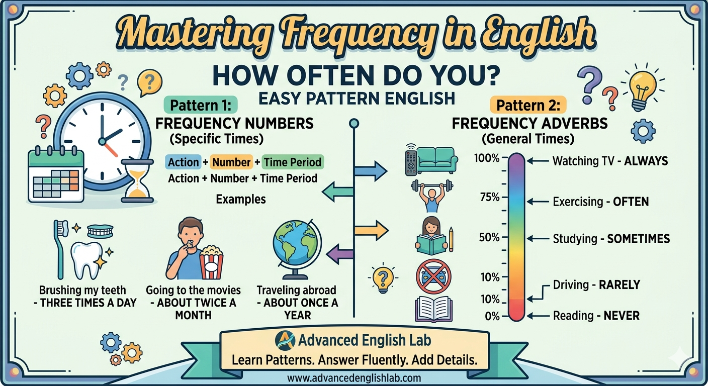 Master Frequency in English How to Answer How Often... Questions Like a Pro!