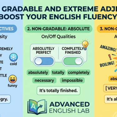 Master Gradable and Extreme Adjectives