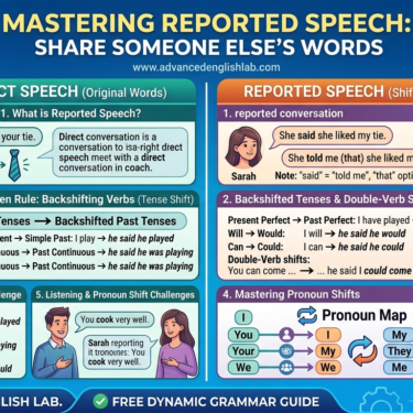 Master Reported Speech How to Share Someone Else's Words