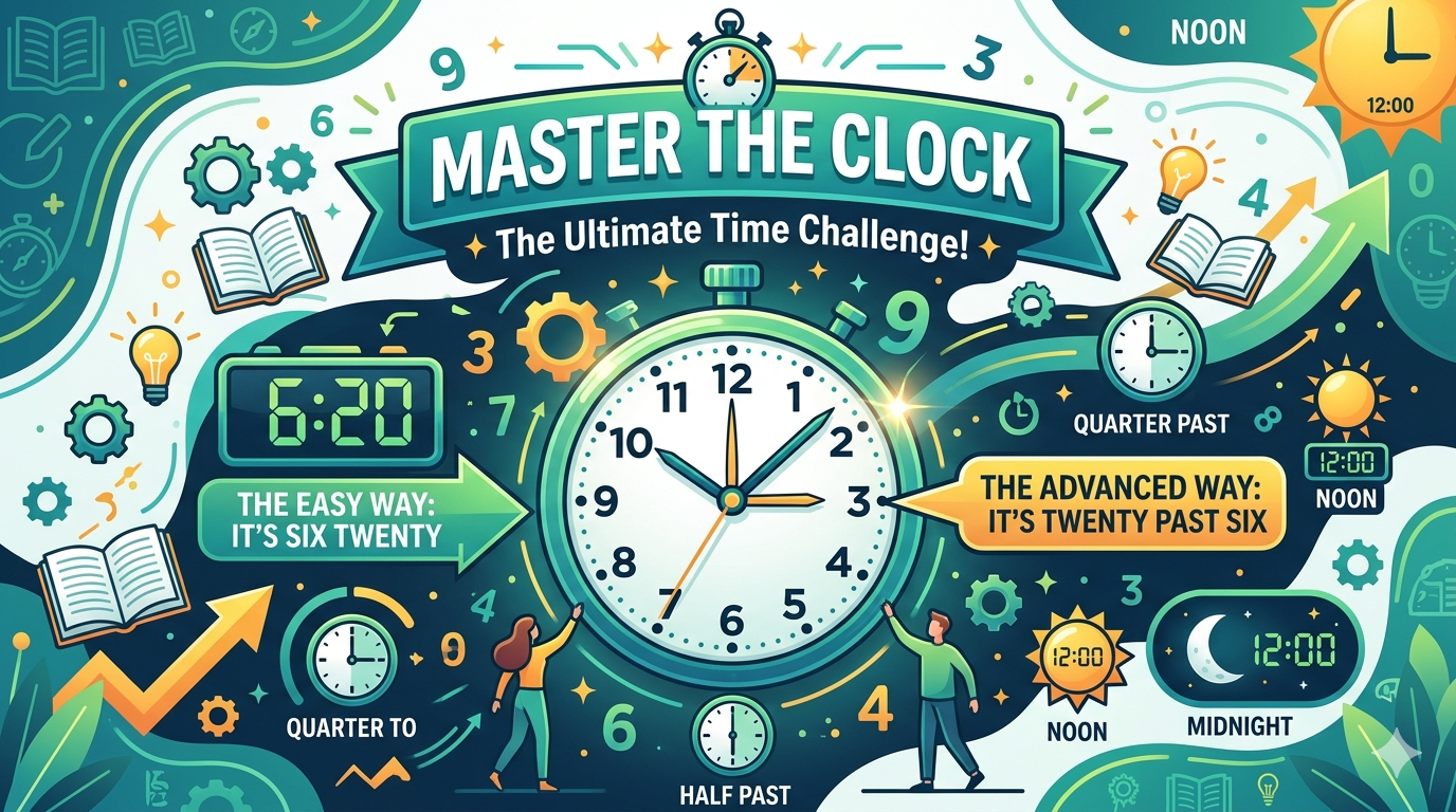 Master the Clock The Ultimate 20-Question Time Challenge!