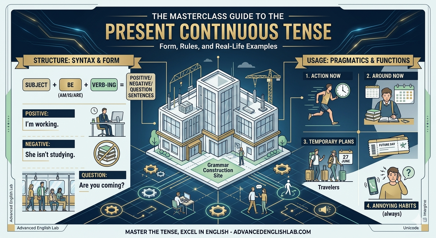 Master the Present Continuous Tense