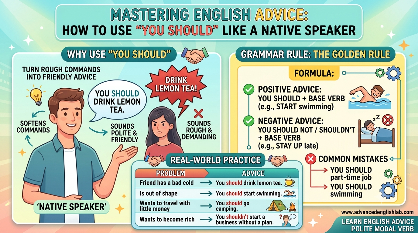 Mastering English Advice How to Use You Should Like a Native Speaker