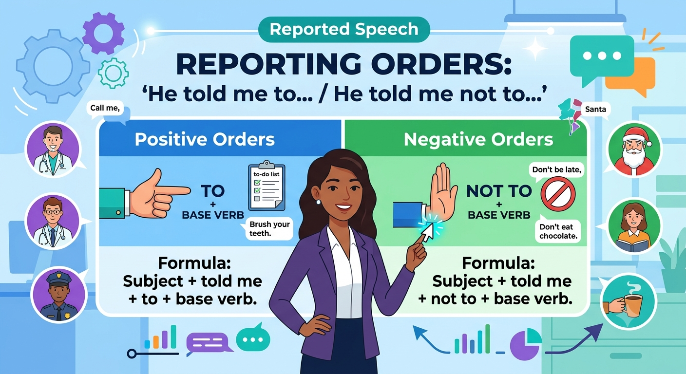 Mastering Reported Orders How to Report Commands in English