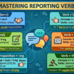 Patterns with reporting verbs