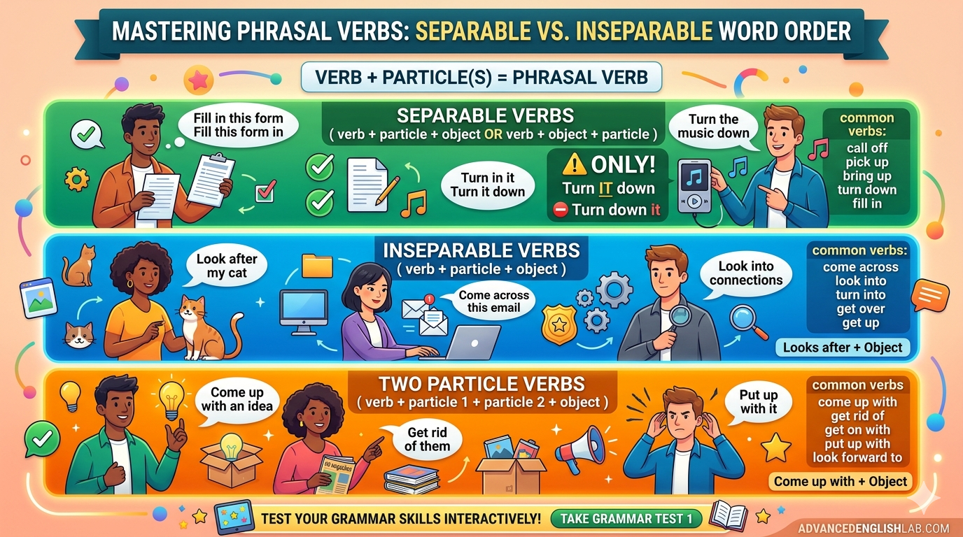 Phrasal verbs