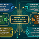 Possession and noun modifiers