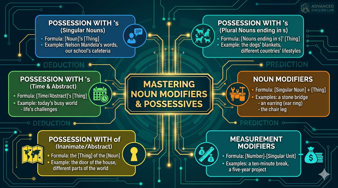 Possession and noun modifiers