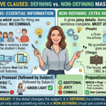 Relative clauses non-defining relative clauses