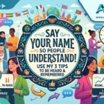 Say Your Name So People Understand! Use My 3 Tips