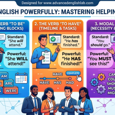 Speak English Powerfully The Helping Verb Rhythm Technique