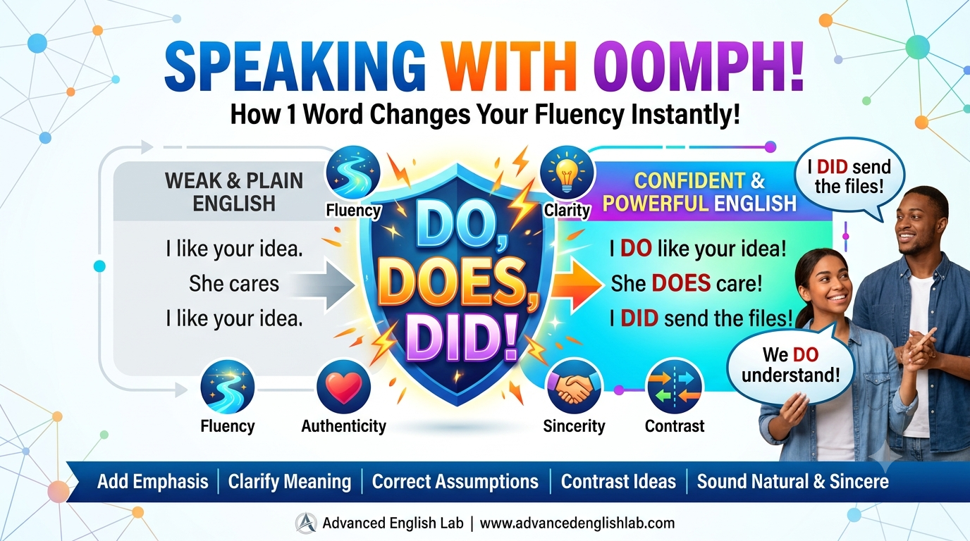 Speaking with Oomph How to Instantly Sound More Fluent and Confident in English