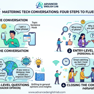 Talk Tech Like a Pro The 4-Step Guide to Natural English Conversations