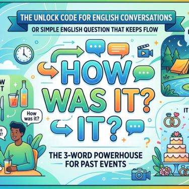 The 3-Word Question That Keeps Any English Conversation Flowing
