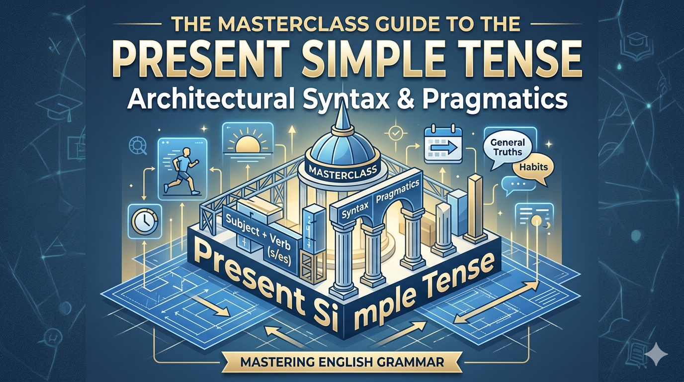 The Masterclass Guide to the Present Simple Tense Architectural Syntax & Pragmatics