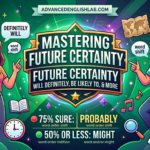The future degrees of certainty
