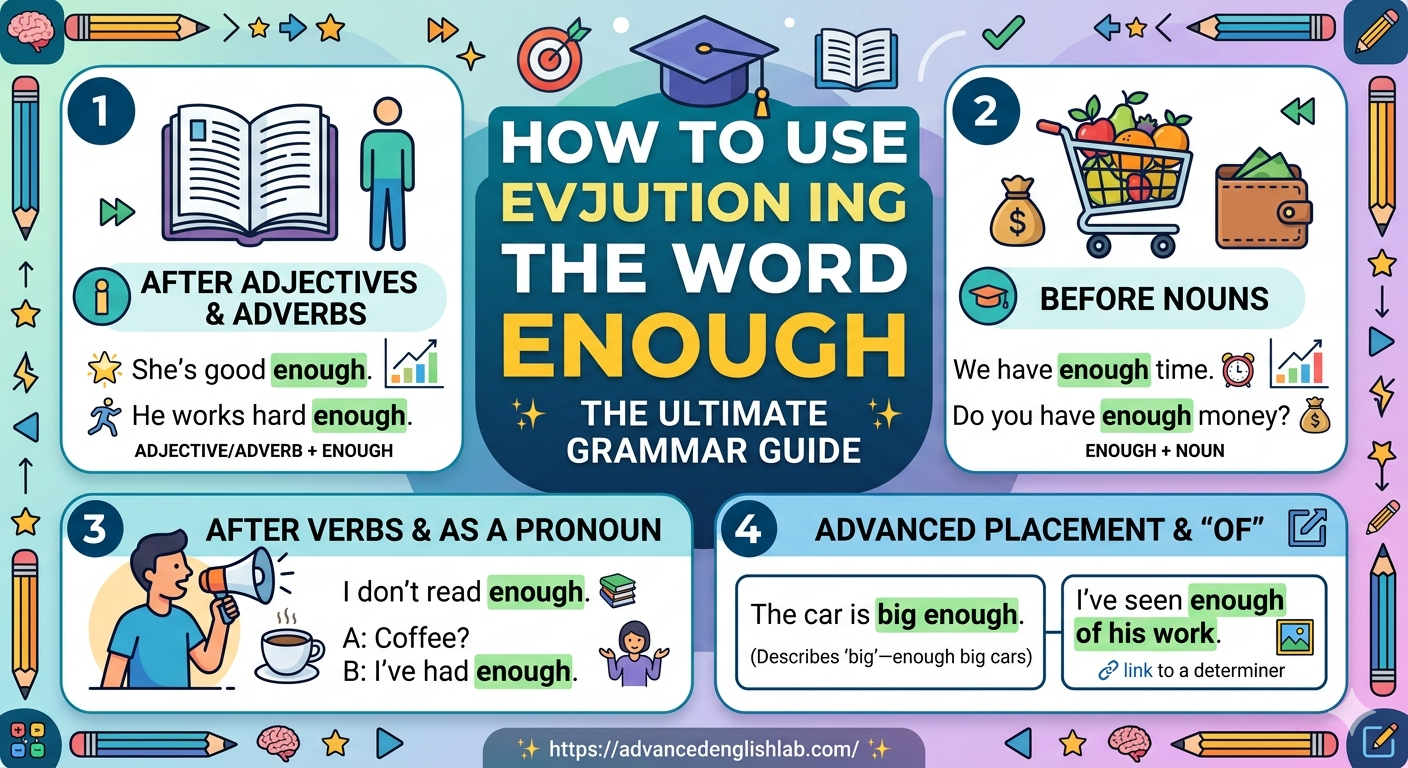 Using 'enough'