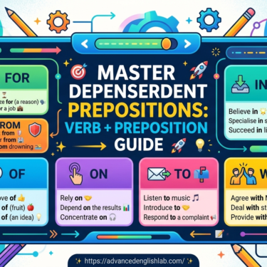 Verbs and prepositions