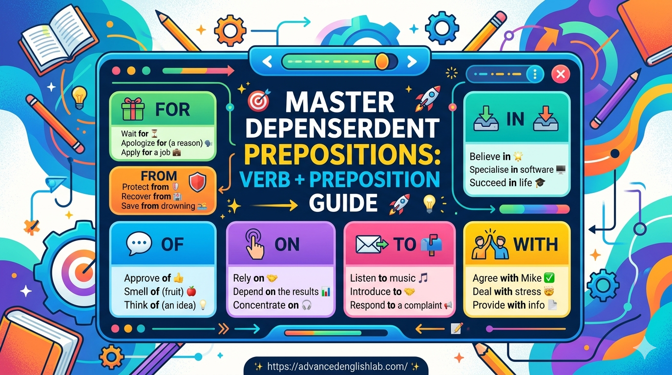 Verbs and prepositions