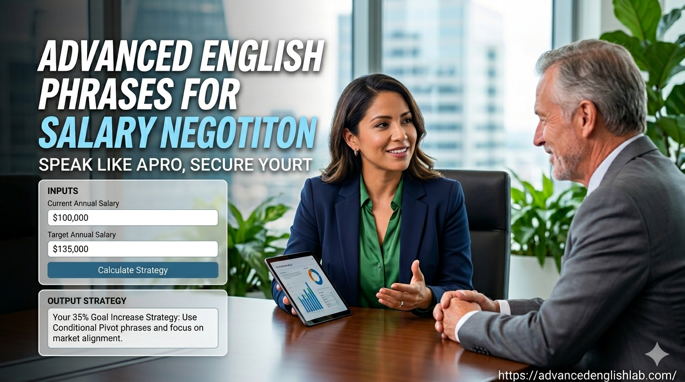 advanced english phrases for salary negotiation