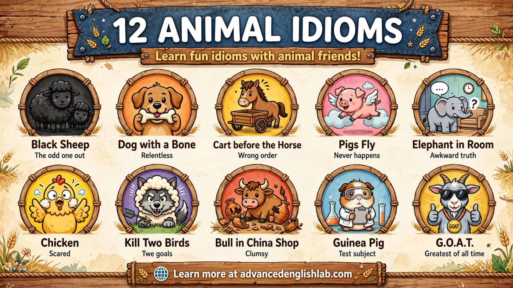 12 Animal Idioms That Will Make You Sound Like a Native Speaker