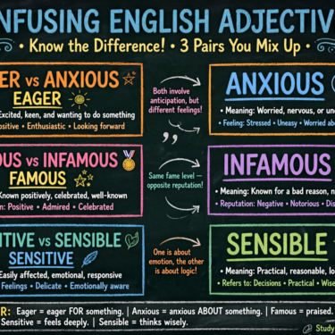 12 Confusing English Adjectives Master These Common Mistakes Once and For All