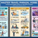 22 Essential English Phrasal Verbs for Travel and Vacation