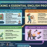 Mastering English Idioms: 4 Super Useful Proverbs for Everyday Success