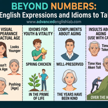 Beyond Numbers: 18 Essential English Expressions and Idioms to Talk About Age