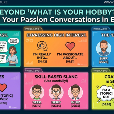Beyond What is Your Hobby How to Describe Your Passions in English