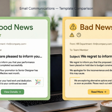 Easy Email How to Send Good & Bad News Like a Professional