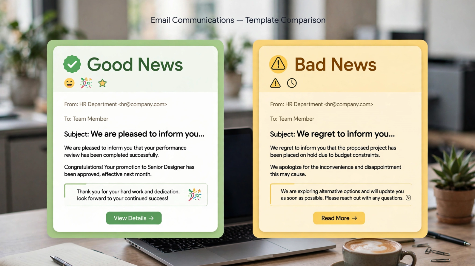 Easy Email How to Send Good & Bad News Like a Professional