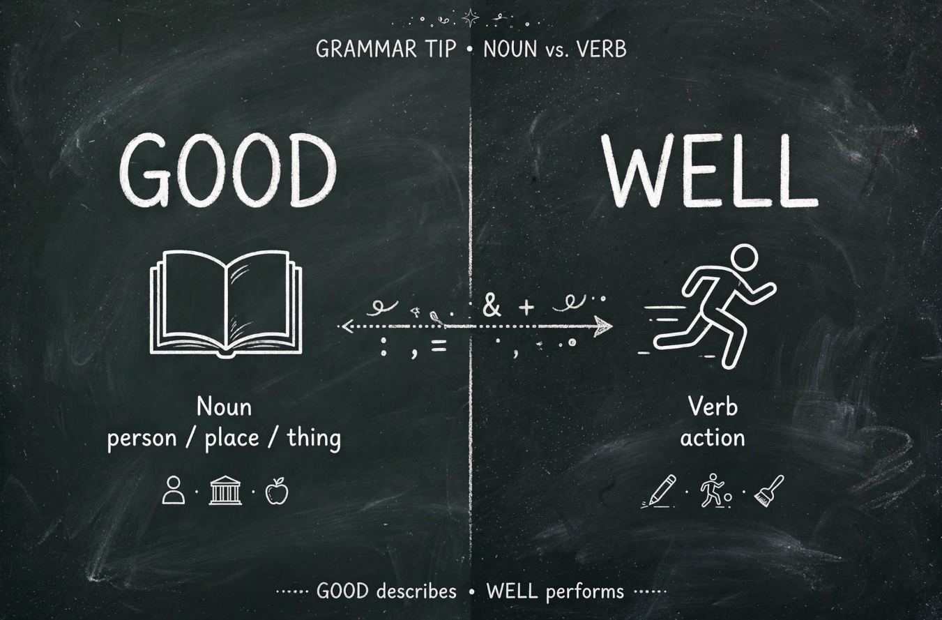 Good vs. Well Finally Understand the Difference Once and For All